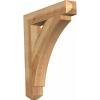 imageEkena Millwork BKT04X24X28THR04RWR Thorton Craftsman Rough Sawn Bracket 4quot Width x 24quot Depth x 28quot Height Western Red Cedar