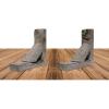 imageEkena Millwork BKTB03X10X10TRGYCASE2 Vintage Farmhouse Bracket Barnwood Decor Collection 3 12quotW x 10quotD x 10quotH Reclaimed Grey 2 Pack