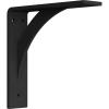 imageEkena Millwork BKTM02X08X08LEHBL 2 inch W x 8 inch D x 8 inch H Legacy Steel Bracket Hammered Black