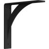 imageEkena Millwork BKTM02X10X10LEHBL 2quotW x 10quotD x 10quotH Legacy Steel Bracket Hammered Black