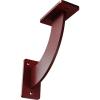 imageEkena Millwork BKTM02X11X11BRSS 2Inch W x 11Inch D x 11Inch H Bradford Bracket Stainless SteelHammered Bright Red