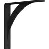 imageEkena Millwork BKTM02X12X12LEHBL 2 inch W x 12 inch D x 12 inch H Legacy Steel Bracket Hammered Black