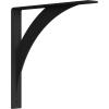 imageEkena Millwork BKTM02X16X16LEHBL 2quotW x 16quotD x 16quotH Legacy Steel Bracket Hammered Black