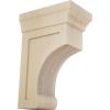 imageEkena Millwork BKTW02X07X10GORW Large Gomez Wood Wood Brackets 2 12quotW x 7quotD x 10quotH  RubberwoodRubberwood