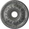 imageEkena Millwork CM18GA 18Inch OD x 3 12Inch ID x 1 34Inch Granada Ceiling MedallionSilver Metallic Series