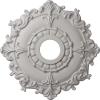 imageEkena Millwork CM18RL 18Inch OD x 3 12Inch ID x 1 12Inch Riley Ceiling MedallionUltra Pure White Flat Finish