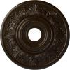 imageEkena Millwork CM20VI 20Inch OD x 3 12Inch ID x 1 12Inch P Vienna Ceiling MedallionBronze Metallic Series