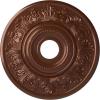 imageEkena Millwork CM20VI 20Inch OD x 3 12Inch ID x 1 12Inch P Vienna Ceiling MedallionCopper Penny Metallic Series