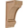imageEkena Millwork CORW03X04X08DIRW Diane Recessed Wood Corbels 3 14quotW x 4quotD x 8quotH RubberwoodMaple