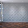 imageEkena Millwork WALP16X16MRKCASE20 Marrakesh Decorative Fretwork Wall Panels in Architectural Grade PVC Medium 20Pack