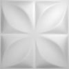 imageEkena Millwork WP12X12HEWHCASE50 11 78quotW x 11 78quotH Helene EnduraWall Decorative 3D Wall Panel Covers 4896 Sq Ft 50PK