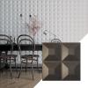 imageEkena Millwork WP12X12SWWH 11 78quotW x 11 78quotH Swindon EnduraWall Decorative 3D Wall Panel Covers 098 Sq FtWeathered Steel
