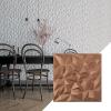 imageEkena Millwork WP20X20LTWH 19 58quotW x 19 58quotH Leto EnduraWall Decorative 3D Wall Panel Covers 267 Sq FtAged Copper