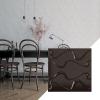 imageEkena Millwork WP20X20VEWH 19 58quotW x 19 58quotH Versailles EnduraWall Decorative 3D Wall Panel Covers 267 Sq FtMetallic Rust Mist