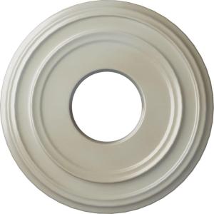 image12 38quotOD x 4quotID x 1 18quotP Classic Ceiling Medallion Fits Canopies up to 7 14quotFlash Blue Metallic Series