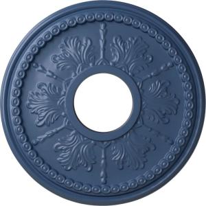 image13 78quotOD x 3 34quotID x 1 14quotP Tirana Ceiling Medallion Fits Canopies up to 4 34quotAmericana Flat Finish
