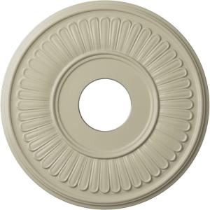 image15 34quotOD x 3 78quotID x 34quotP Berkshire Ceiling Medallion Fits Canopies up to 7quotHandPainted Clear Yellow