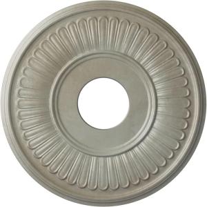 image15 34quotOD x 3 78quotID x 34quotP Berkshire Ceiling Medallion Fits Canopies up to 7quotHandPainted Flash Gold