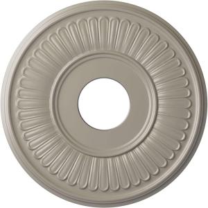 image15 34quotOD x 3 78quotID x 34quotP Berkshire Ceiling Medallion Fits Canopies up to 7quotHandPainted Pearl White