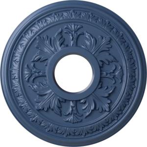 image15 38quotOD x 4 14quotID x 1 12quotP Baltimore Ceiling Medallion Fits Canopies up to 5 12quotAmericana Flat Finish