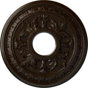 image15 38quotOD x 4 14quotID x 1 12quotP Baltimore Ceiling Medallion Fits Canopies up to 5 12quotBronze Metallic Series