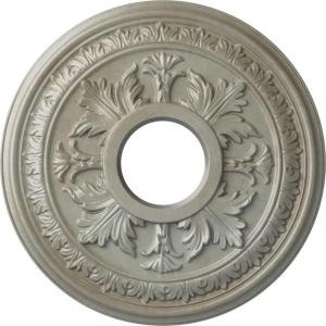image15 38quotOD x 4 14quotID x 1 12quotP Baltimore Ceiling Medallion Fits Canopies up to 5 12quotFlash Gold Metallic Series