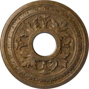 image15 38quotOD x 4 14quotID x 1 12quotP Baltimore Ceiling Medallion Fits Canopies up to 5 12quotRubbed Bronze Metallic Series
