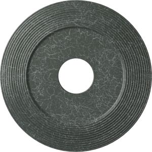 image16 18quotOD x 3 58quotID x 1quotP Adonis Ceiling Medallion Fits Canopies up to 10 14quotAthenian Green Crackle Flat Finish