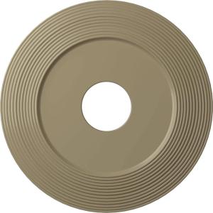 image16 18quotOD x 3 58quotID x 1quotP Adonis Ceiling Medallion Fits Canopies up to 10 14quotGobi Desert Flat Finish