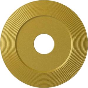 image16 18quotOD x 3 58quotID x 1quotP Adonis Ceiling Medallion Fits Canopies up to 10 14quotRich Gold Metallic Series