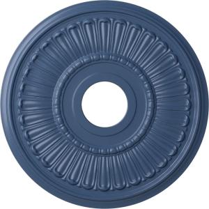 image16quotOD x 3 58quotID x 34quotP Melonie Ceiling Medallion Fits Canopies up to 6 38quotAmericana Flat Finish