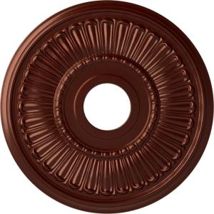 image16quotOD x 3 58quotID x 34quotP Melonie Ceiling Medallion Fits Canopies up to 6 38quotAntique Copper Metallic Series