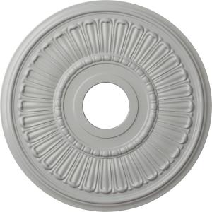 image16quotOD x 3 58quotID x 34quotP Melonie Ceiling Medallion Fits Canopies up to 6 38quotFrost Flat Finish