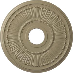 image16quotOD x 3 58quotID x 34quotP Melonie Ceiling Medallion Fits Canopies up to 6 38quotGobi Desert Flat Finish