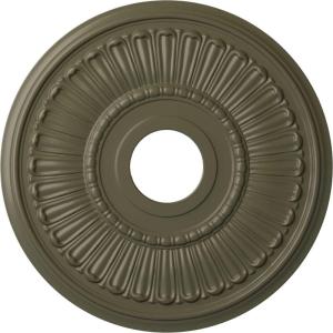image16quotOD x 3 58quotID x 34quotP Melonie Ceiling Medallion Fits Canopies up to 6 38quotPainted Turtle Flat Finish