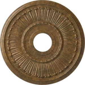 image16quotOD x 3 58quotID x 34quotP Melonie Ceiling Medallion Fits Canopies up to 6 38quotRubbed Bronze Metallic Series