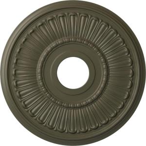 image16quotOD x 3 58quotID x 34quotP Melonie Ceiling Medallion Fits Canopies up to 6 38quotWitch Hazel Flat Finish