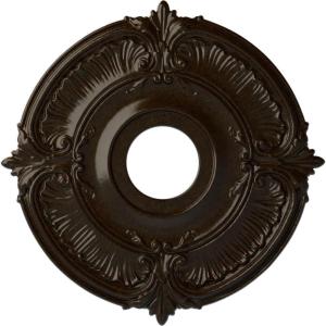 image18quotOD x 4quotID x 58quotP Attica Ceiling Medallion Fits Canopies up to 5quotBronze Metallic Series