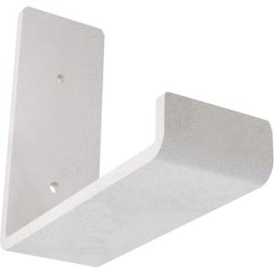 image2quotW x 12quotD x 7quotH Steel Hanging Shelf Bracket UnfinishedHammered White