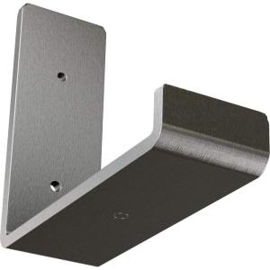 image2quotW x 12quotD x 7quotH Steel Hanging Shelf Bracket UnfinishedStainless Steel