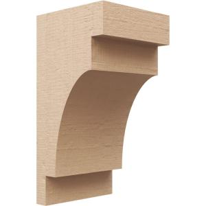 image2quotW x 4quotD x 12quotH Thin Mediterranean Rough Cedar Woodgrain TimberThane Corbel Primed Tan10in W x 10in D x 20in H