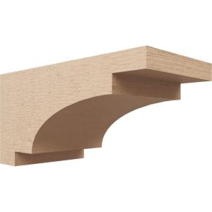 image2quotW x 4quotD x 12quotH Thin Mediterranean Rough Cedar Woodgrain TimberThane Corbel Primed Tan10in W x 20in D x 10in H