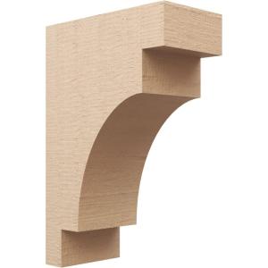 image2quotW x 4quotD x 12quotH Thin Mediterranean Rough Cedar Woodgrain TimberThane Corbel Primed Tan11in W x 22in D x 33in H