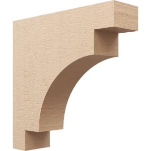 image2quotW x 4quotD x 12quotH Thin Mediterranean Rough Cedar Woodgrain TimberThane Corbel Primed Tan9in W x 36in D x 36in H