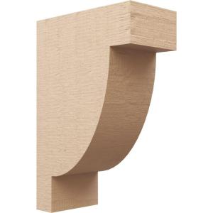 image2quotW x 4quotD x 4quotH Classic Alpine Rough Cedar Woodgrain TimberThane Corbel Primed Tan10in W x 20in D x 30in H