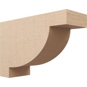 image2quotW x 4quotD x 4quotH Classic Alpine Rough Cedar Woodgrain TimberThane Corbel Primed Tan11in W x 33in D x 22in H