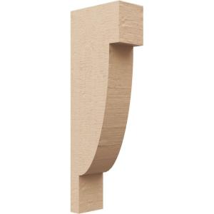 image2quotW x 4quotD x 4quotH Classic Alpine Rough Cedar Woodgrain TimberThane Corbel Primed Tan3in W x 6in D x 18in H