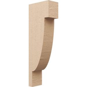 image2quotW x 4quotD x 4quotH Classic Alpine Rough Cedar Woodgrain TimberThane Corbel Primed Tan5in W x 10in D x 30in H