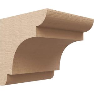 image2quotW x 6quotD x 4quotH Classic New Brighton Rough Cedar Woodgrain TimberThane Corbel Primed Tan10in W x 10in D x 10in H