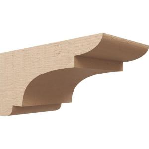 image2quotW x 6quotD x 4quotH Classic New Brighton Rough Cedar Woodgrain TimberThane Corbel Primed Tan10in W x 20in D x 10in H
